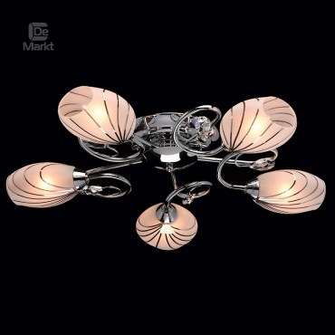 Люстра потолочная DeMarkt 267011705 Фиеста 5x60W E14